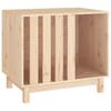 Vidaxl Domek Dla Psa, 70X50X62 Cm, Lite Drewno Sosnowe