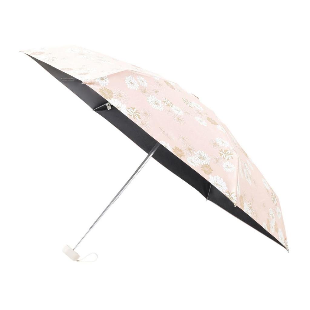 PAUL JOE ACCESSOIRES Sun Light Heat UV Chrysanthemum Pink & (Paul & Joe) Parasol, & Rain, Folding, Compact, Blocking, Blocking, Protection, 50cm,