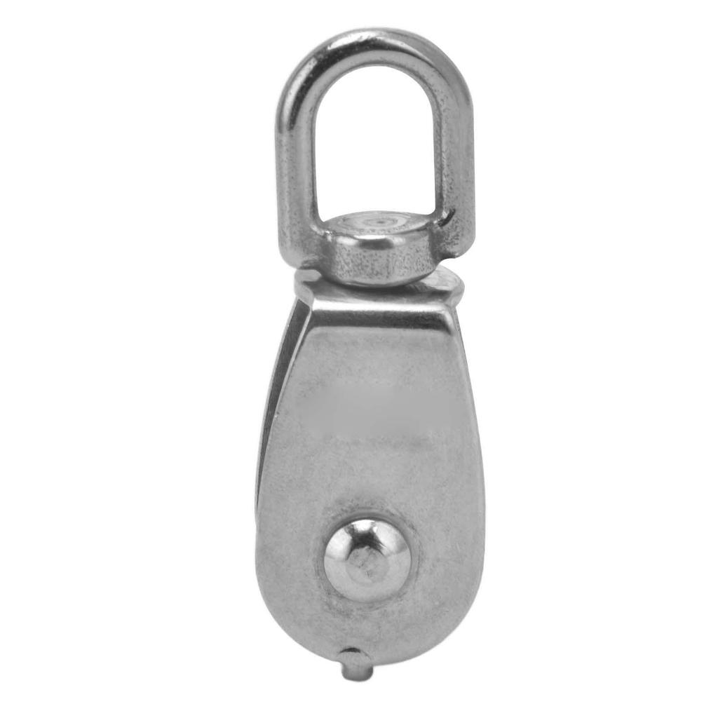 1 шт. из нержавеющей стали 304, подъемный шкив с одним шкивом, дорожные веревочные шкивы