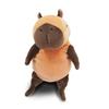 Morisaka Global Mochikapi L 22 X 22 X 30cm Capybara Plush Toy Zoo Healing Soft To the Touch Cute Animal Mochi Series MOKP-0350