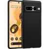 Ультратонкий Роскошный Матовый Силиконовый Мягкий Чехол Для Google Pixel 9 XL 8 8A 7 6 6A Pro Однотонный Черный Матовый Резиновый Чехол TPU Задняя Крышка