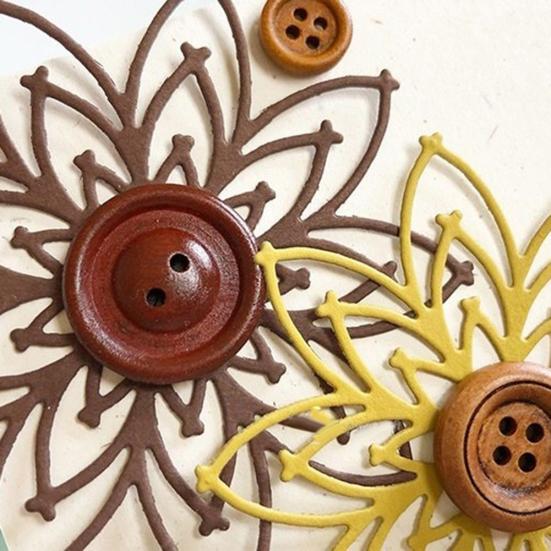 Цветок резки металла умирает DIY Скрапбукинг тиснение бумажные карты альбом трафарет