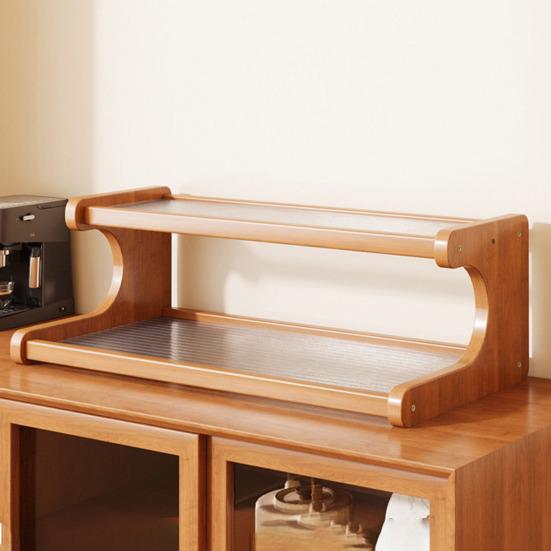 Стойка для хранения Подставка для демонстрации чашек Высокая несущая способность Прозрачный дизайн Многоярусная полка для хранения Настольный органайзер