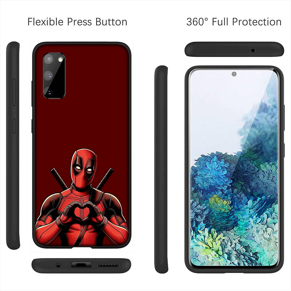 Чехол для iPhone 17 16 15 Xiaomi Poco Redmi Note 14 13 12 11 Pro Max 9 16e Samsung Galaxy S25 S24 S23 OPPO Huawei Чехол для телефона Дэдпул Комиксы Росомаха
