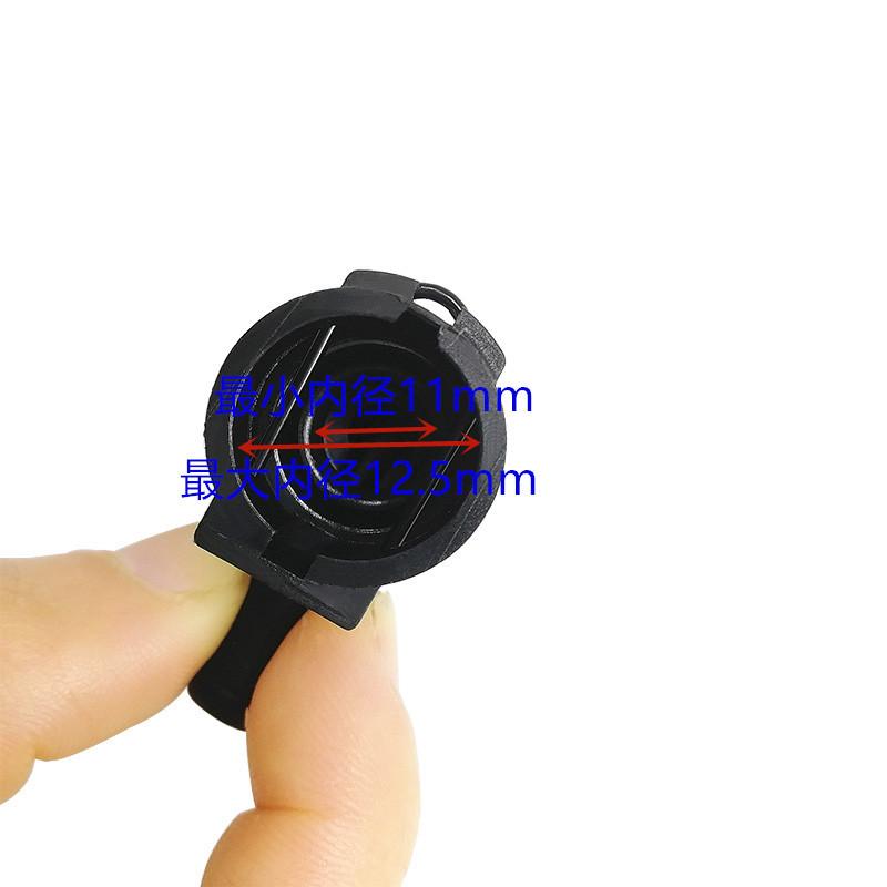high quality NW6 black connector water pipe fittings  90 degree 1pc