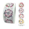 Mail Package Label Sticker roll Self Adhesive Thank You Stickers Gift Paper Sticker Sealing Craft