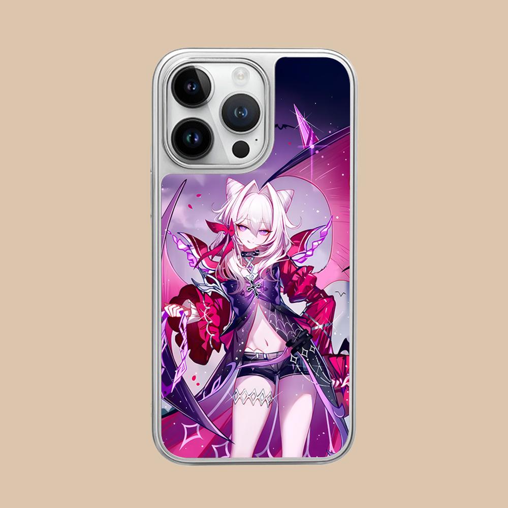 HSR Thelema Покрытие Серебром Чехол для Мобильного Телефона для iPhone 17 16 15 14 13 12 11 Air Pro Max Plus Цветной Чехол