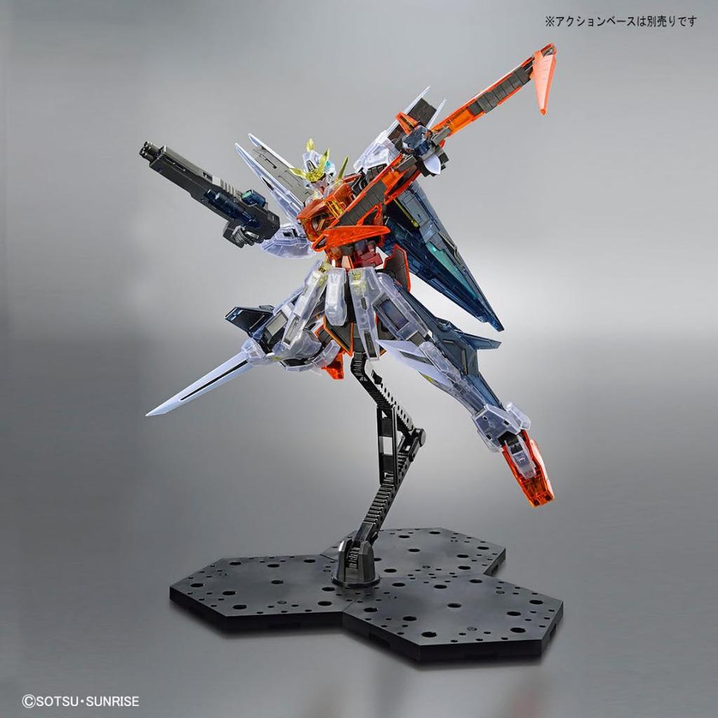 Bandai MG Gundam Base Limited Gundam Kyrios Mobile Suit Gundam 00 1/100 [Clear Color]