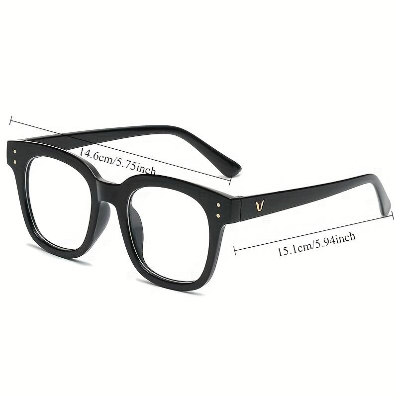 1 штука очков с защитой от синего света в стиле Y2K - повседневные компьютерные оправы для женщин и мужчин для просмотра игр и ТВ