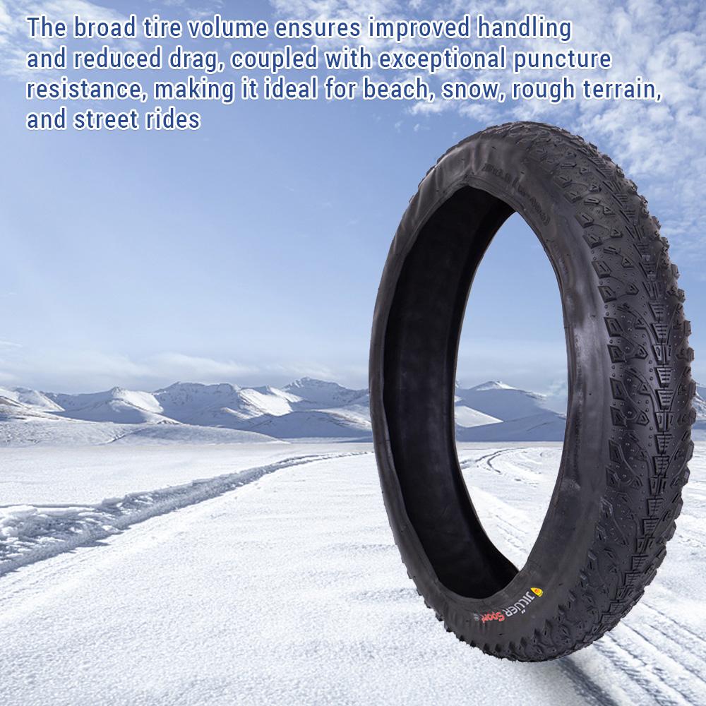 26 x 4,0 inch Fat Bike-band Rubberen fietsvouwbanden Sneeuwstrandfietsvervangingsband