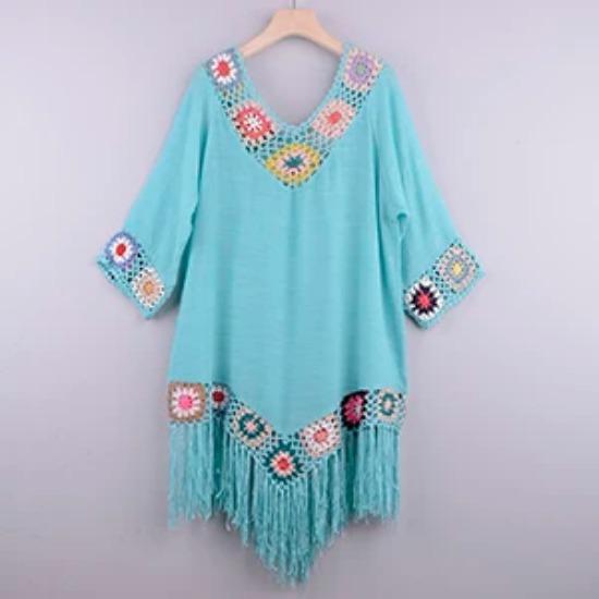 Белое бикини с бахромой, женская сексуальная туника, пляжное платье, летний купальный костюм, пляжная одежда