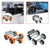 Vehicle Dolly Tyre Blowout Booster Solid Carbon Steel Bicycle Emergency Tyre Booster Scooter Tyre Burst Trailer for Bike