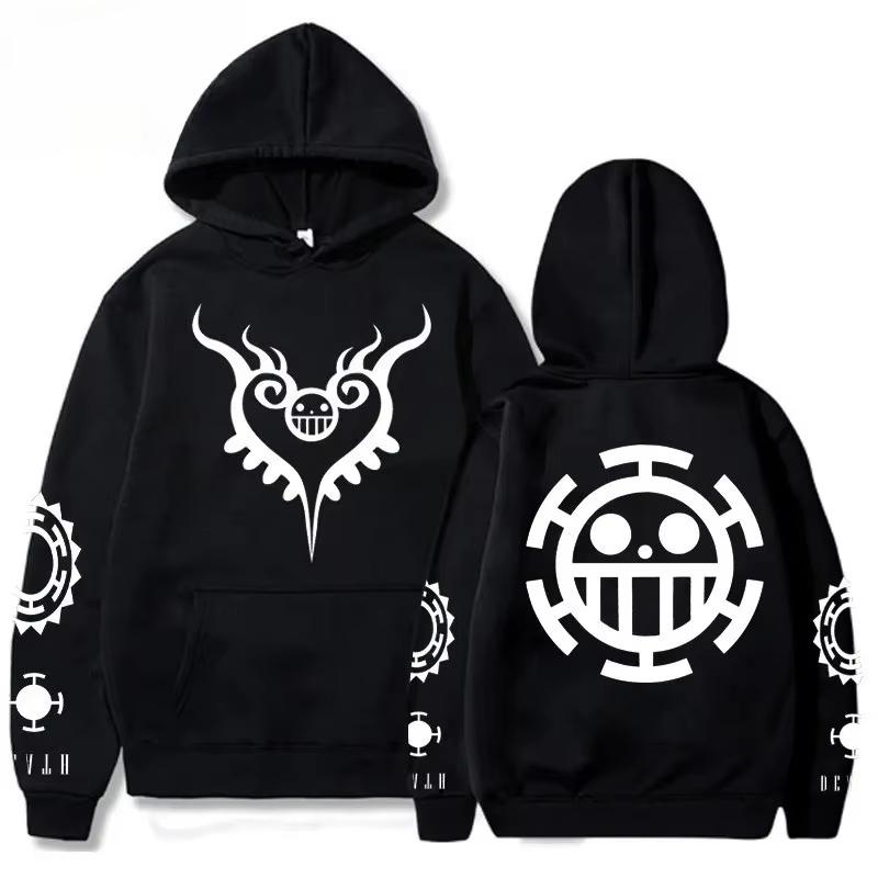 Горячая Распродажа Новый Худи с Принтом One Piece Monkey D Luffy Ace Sabo Мужской Женский Harajuku Hip Hop Толстовка Свободная Уютная и Универсальная