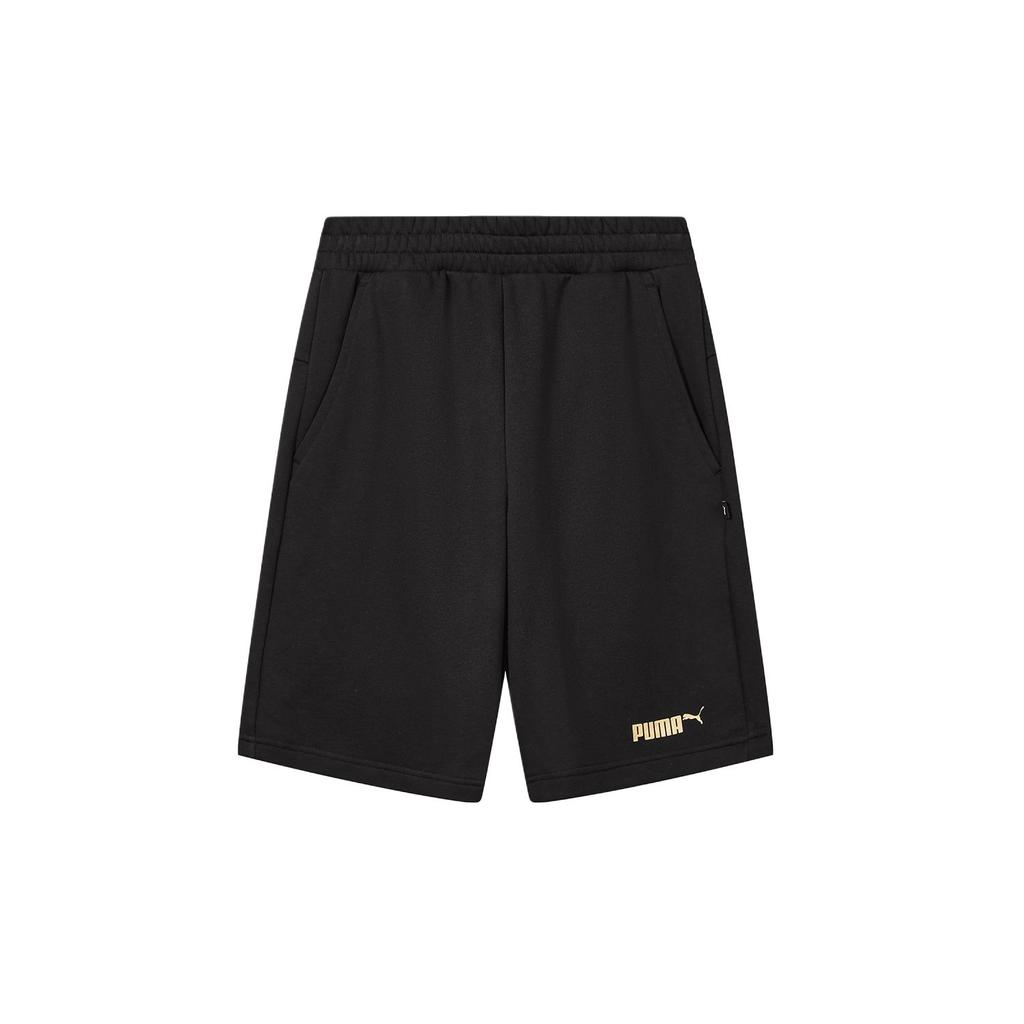 PUMA ESS Casual Shorts Unisex Black/Gold Moderate 697102-51