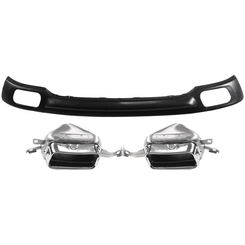 Compatible Rear Diffuser Tailpipe Exhaust for BMW 7 Series 730li/740li/760li (2009-2021)