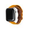 Тонкий кожаный ремешок Egadeun для Apple Watch (Мандарин) 7 6 5 4 3 2 1 Совместимо со всеми моделями SE