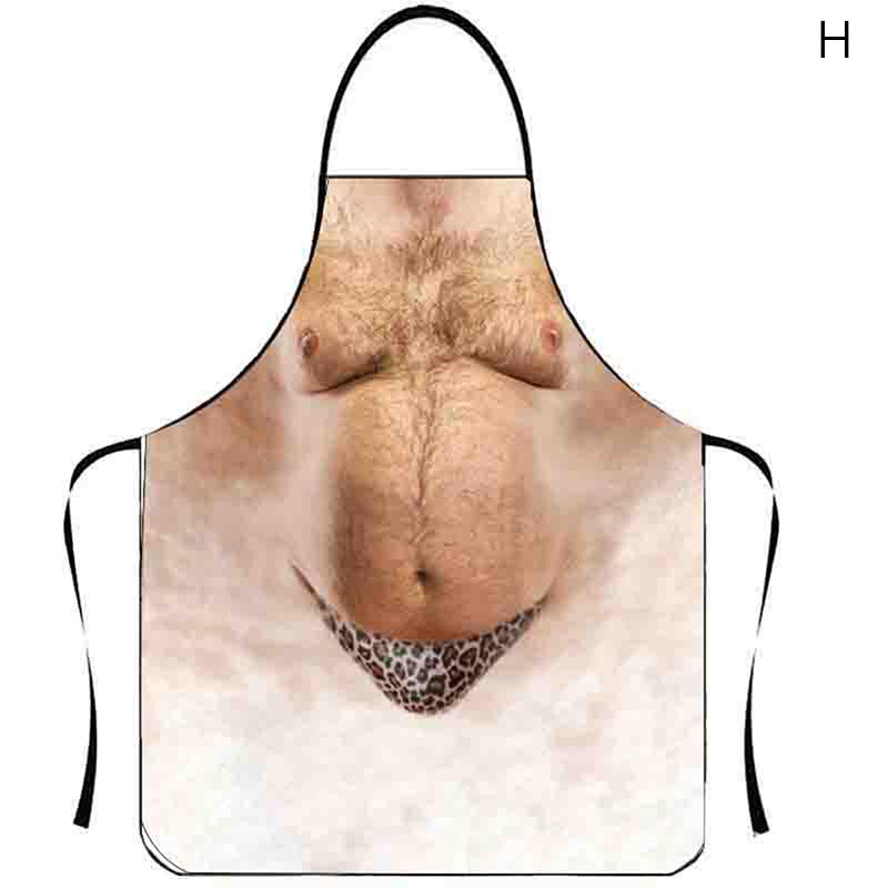 Мускулистый мужчина, сексуальная женщина, забавные кухонные фартуки для женщин, украшения дома, подарки