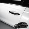 For Genesis GV70 -2026 Automotive Carbon Fiber Black ABS Exterior Door Handles Cover Trim Car Accessories LHD