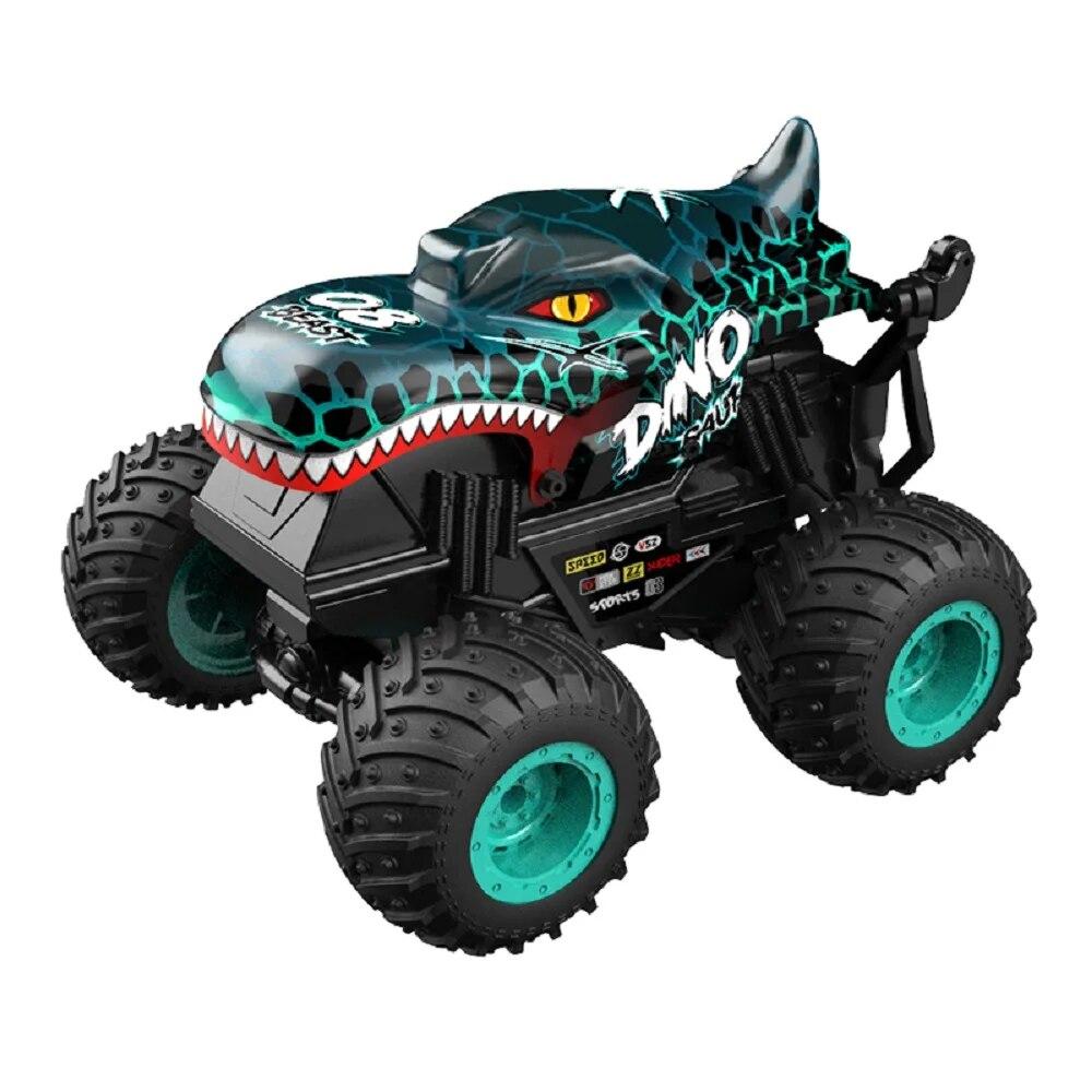 4WD RC Car With Led Lights 2.4G Radio Remote Control Cars Off Road Control Trucks Boys Toys for Children