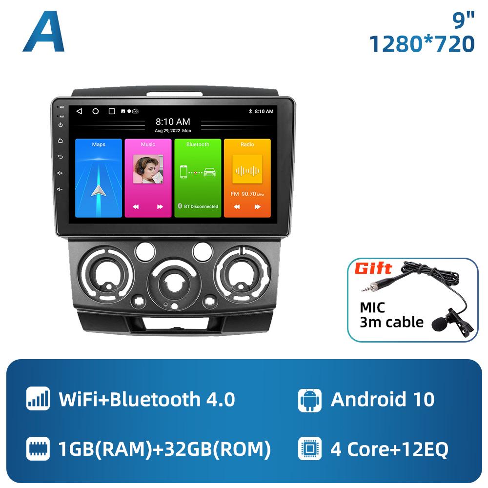 Автомобильная стереосистема для Ford Everest Ranger Mazda BT50 BT-50 2006-2011 2 Din Android Радио Экран Мультимедийный плеер Авторадио Штатная магнитола