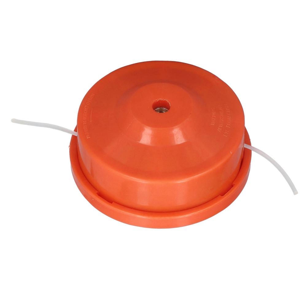 Orange Weed Eater Head M10 Thread Brush Cutter Head Durable String Trimmer Head