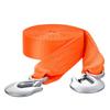 VEVOR ATV Tow Strap with Hooks, 50.8 mm x 6.1 m, 7711 kg Capacity, Durable Recovery Rope with Security Hooks for Trucks and Vehicles