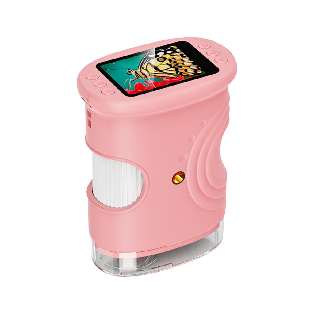 Portable Microscope, 1080P HD Magnifying Glass, Children's Outdoor Exploration Experimental Toy