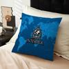 IInterpol LOGO Pillow Covers Cartoon Sofa Decorative Home Doublesided Printing Short Plush Cute Cushion Cover