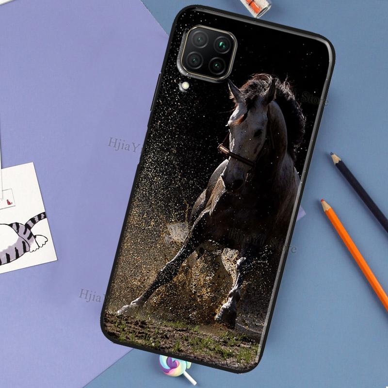 Horse Animal Case For Huawei P60 P40 P20 P30 Pro Nova 5T 9 P Smart Honor X8 X9a 50 70 Magic 5 Lite Cover