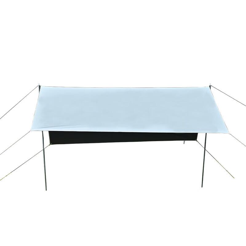 ZISIZ Rainproof Square Camping Tarp