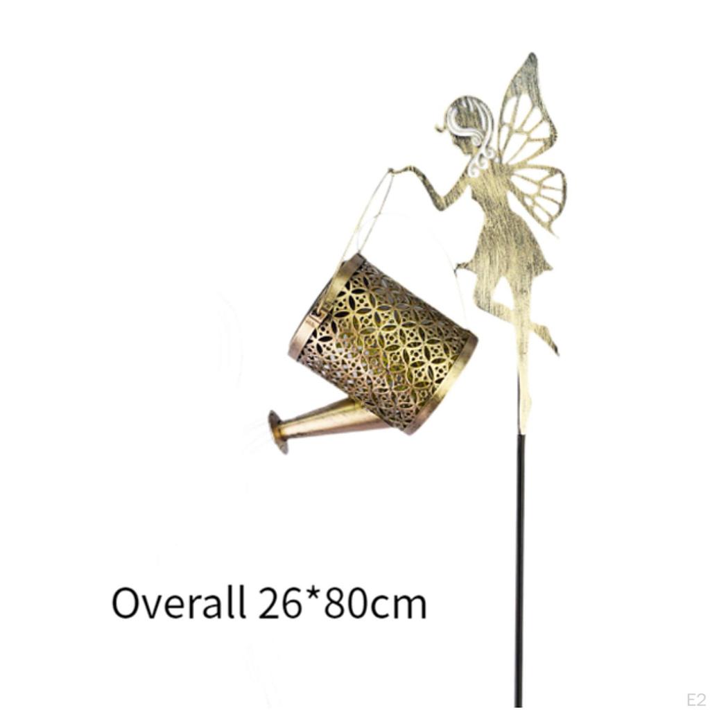 Солнечный светильник для лейки, уличный сад, украшение, ландшафтный светильник, забор, вода