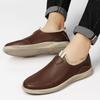 Handmade Loafers High Quality Mens Business Shoes Genuine Leather Man Casual Slip On Shoes Luxury Brand Formal Comfy Moccasins