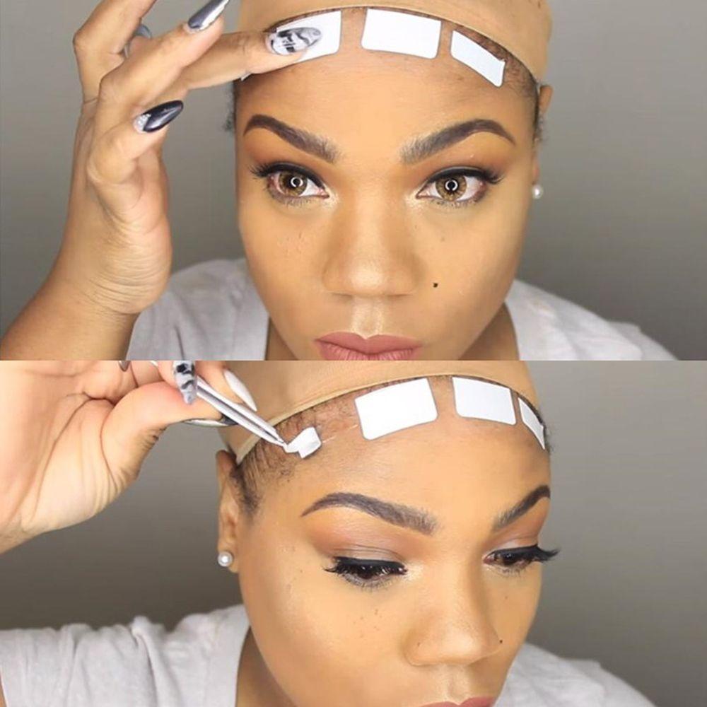 Липкий долговечный для утка парик кружево клейкая лента наращивание волос клейкая двухсторонняя лента