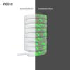 Flat Luminous Shoelaces for Sneakers Fluorescent Glow-in-the-dark Printing Cashew Flower Splash Ink Shoe Laces for Woman Man