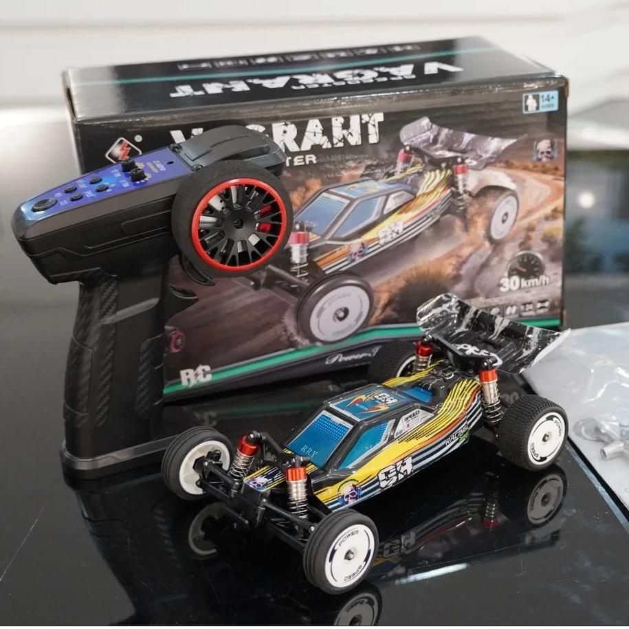 AAXR1 Wltoys 244016 Remote-Controlled High-Speed 1:24 Electric Competitive High-Speed Remote-Controlled Toy Car Rc Model Christmas Toy