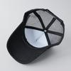 Стандартная военная сетчатая кепка XL LL Большой размер Кепка Джутовая джинсовая черная Насыщенная весна-лето Большой размер Американская повседневная бейсболка с логотипом ДЖУТ Полностью черная XL