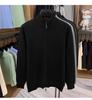 Haggis Men's 100% Wool Zipper Cardigan Sweater - Thick, Stand Collar, Autumn/Winter Style