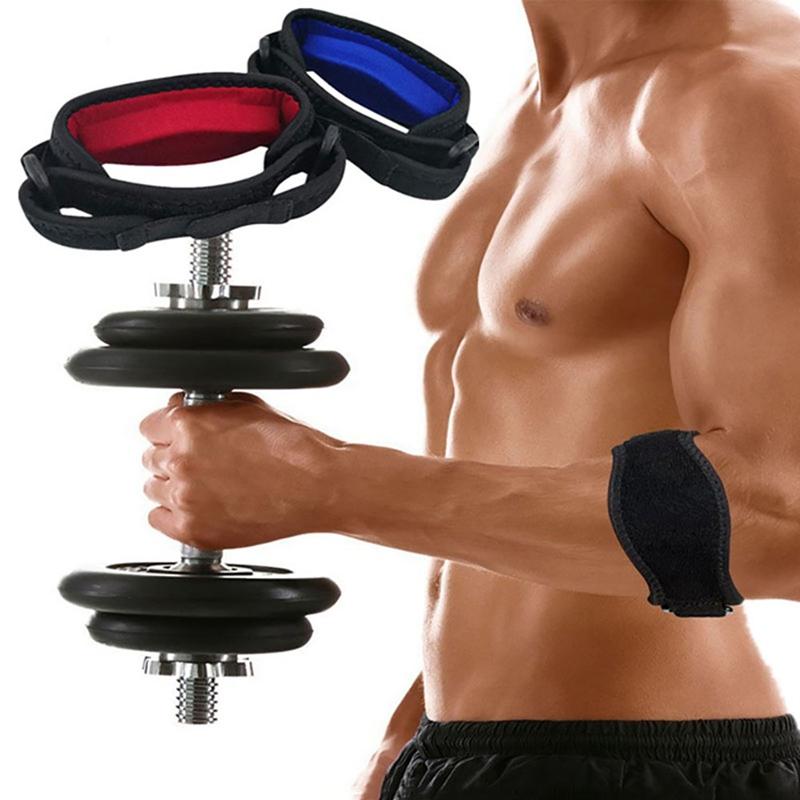 1Pc Adjustable Elbow Support Basketball Tennis Golf Elbow Support Strap Elbow Pads Lateral Pain Syndrome Epicondylitis Braces
