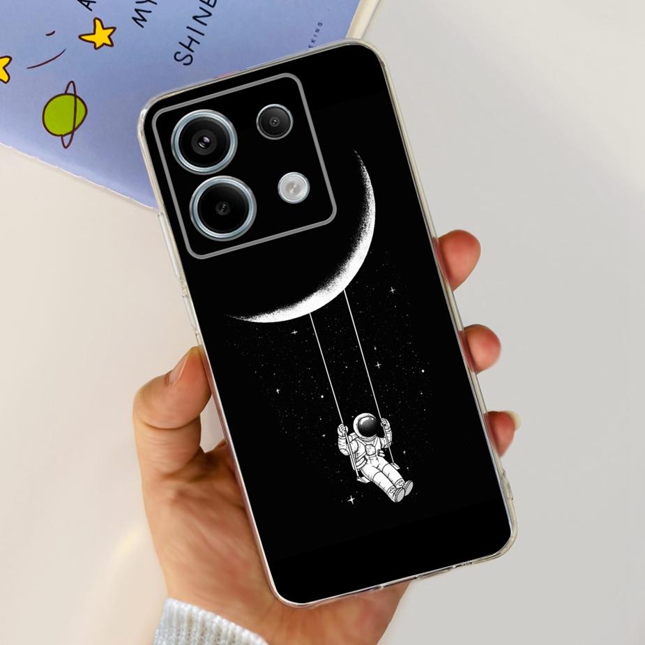 For Xiaomi Poco X6 Pro 5G Case New Fashion Painted Cover Clear Silicone Soft TPU Phone Case For Xiaomi Poco X6 Pro PocoX6 Bumper
