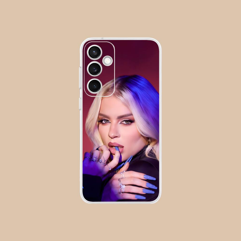 Luisa Sonza Mobile Phone Case for Samsung Galaxy S25 S24 S23 S22 S21Plus FE Ultra Clear Colorful Cover Smartphone Luxury