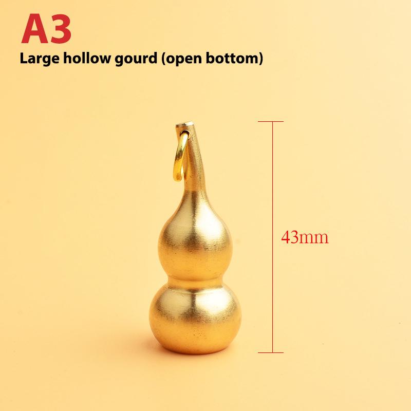 Традиционная китайская натуральная тыква по фен-шуй, латунь, психическое здоровье Wu Lou Wu Lu