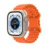 Силиконовый ремешок для Apple Watch Ultra 1 2 3, 49 мм, браслет для iWatch Series 9 8 7 6 5 4 3 2 SE, 42 мм 44 мм 45 мм, сменные ремешки