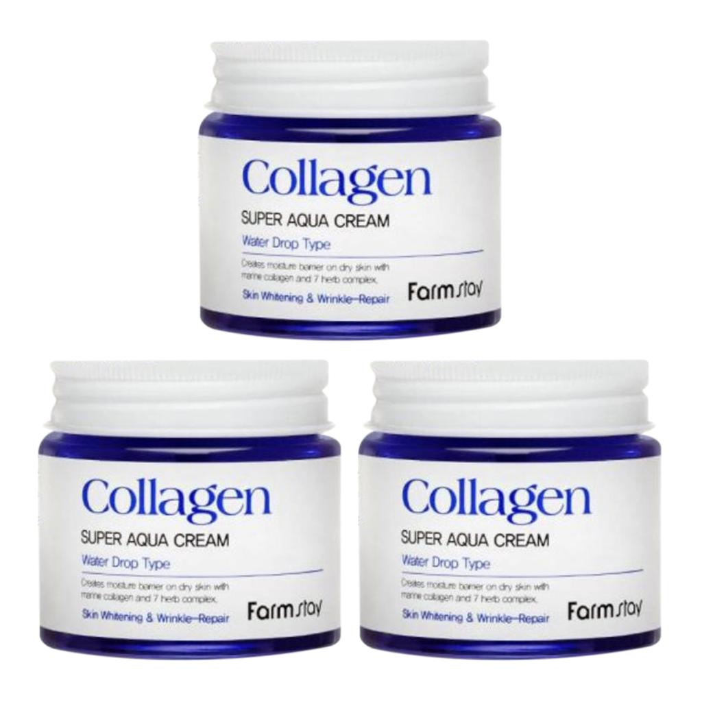 Увлажняющий крем для лица с коллагеном с отбеливающим и восстанавливающим эффектом 80мл