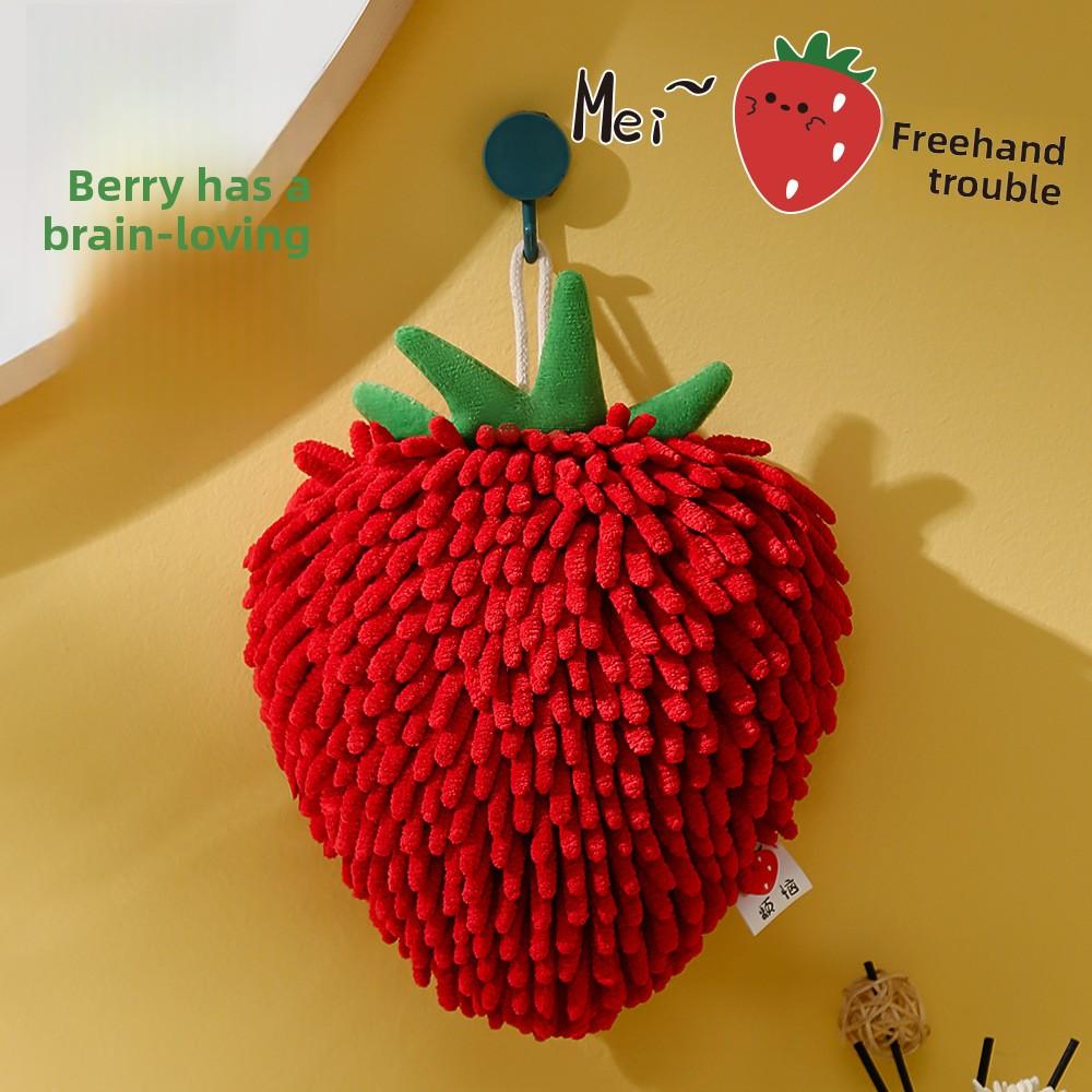 Полотенца для рук из синели для кухни, ванной комнаты, шариковые полотенца для рук с подвесными петлями, быстросохнущие мягкие впитывающие полотенца из микрофибры