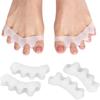Protective Toe Separator Suitable Bunion Yoga Gel Silicone Hammer Toes Corrector for Women Men Straighteners Overlapping 1 Pair