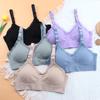 Nursing Bra Wireless Maternity Brassiere Push Up Breathable Underwear Seamless Pregnant Women Breastfeeding Lingerie