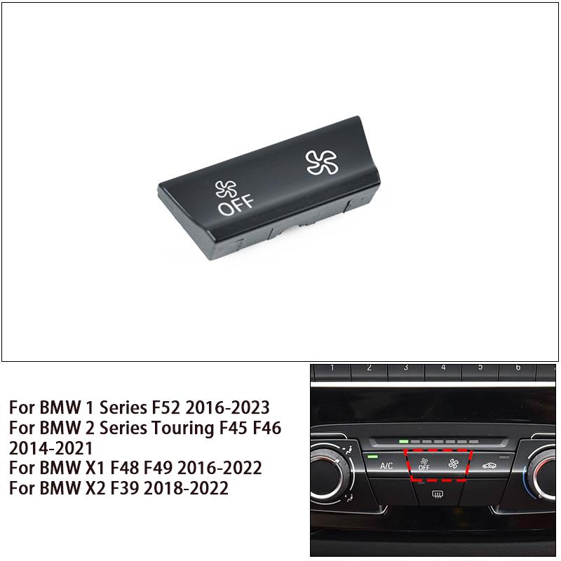 For BMW X1 X2 Air Conditioning Button 1 series 2 series Station Wagon F45 F49 Central Control Air Volume Wind Switch Button