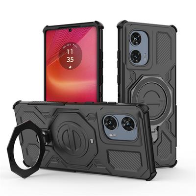 Магнитный бронированный чехол для Motorola Edge 50 Fusion Чехлы Motorola Edge 50 Pro 50 Fusion Чехол Magsafe Беспроводная зарядка Чехол для телефона