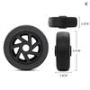 Luggage Wheel Replacement Suitcase For Wheel Trolley Rolling Durable Silent Belt Repair Tools Travel Accessories