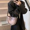 Изысканная маленькая сумка женская 2025 новая летняя универсальная на плечо, сумка-мессенджер, модная сумка-ведро для ребенка и мамы
